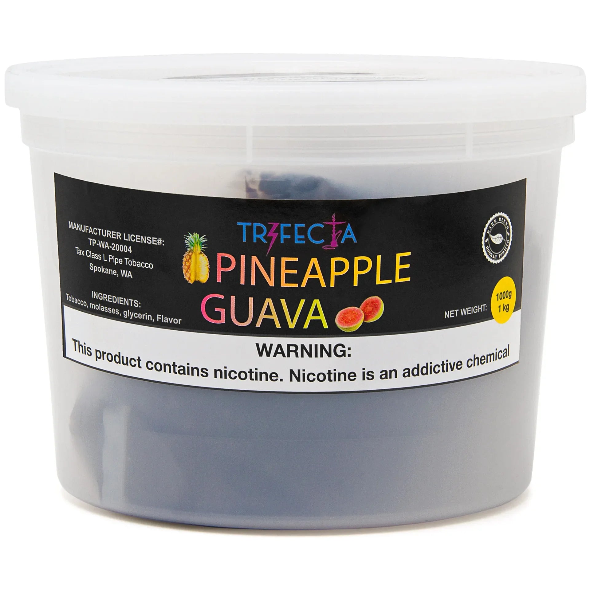 Trifecta Tobacco Shisha Blonde Leaf - Hookah Flavor by Trifecta 1000g (1 Kilogram) - B2 Hookah