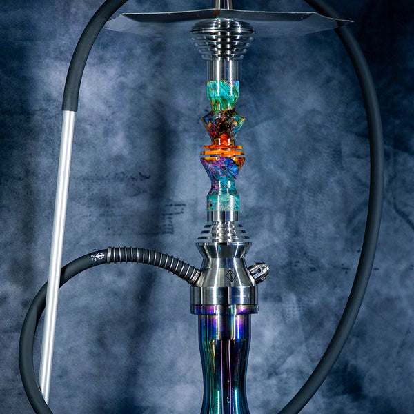 SHISHAMO ラババン B2 Hookah Stainless Steel V5 Precious Cut Collection