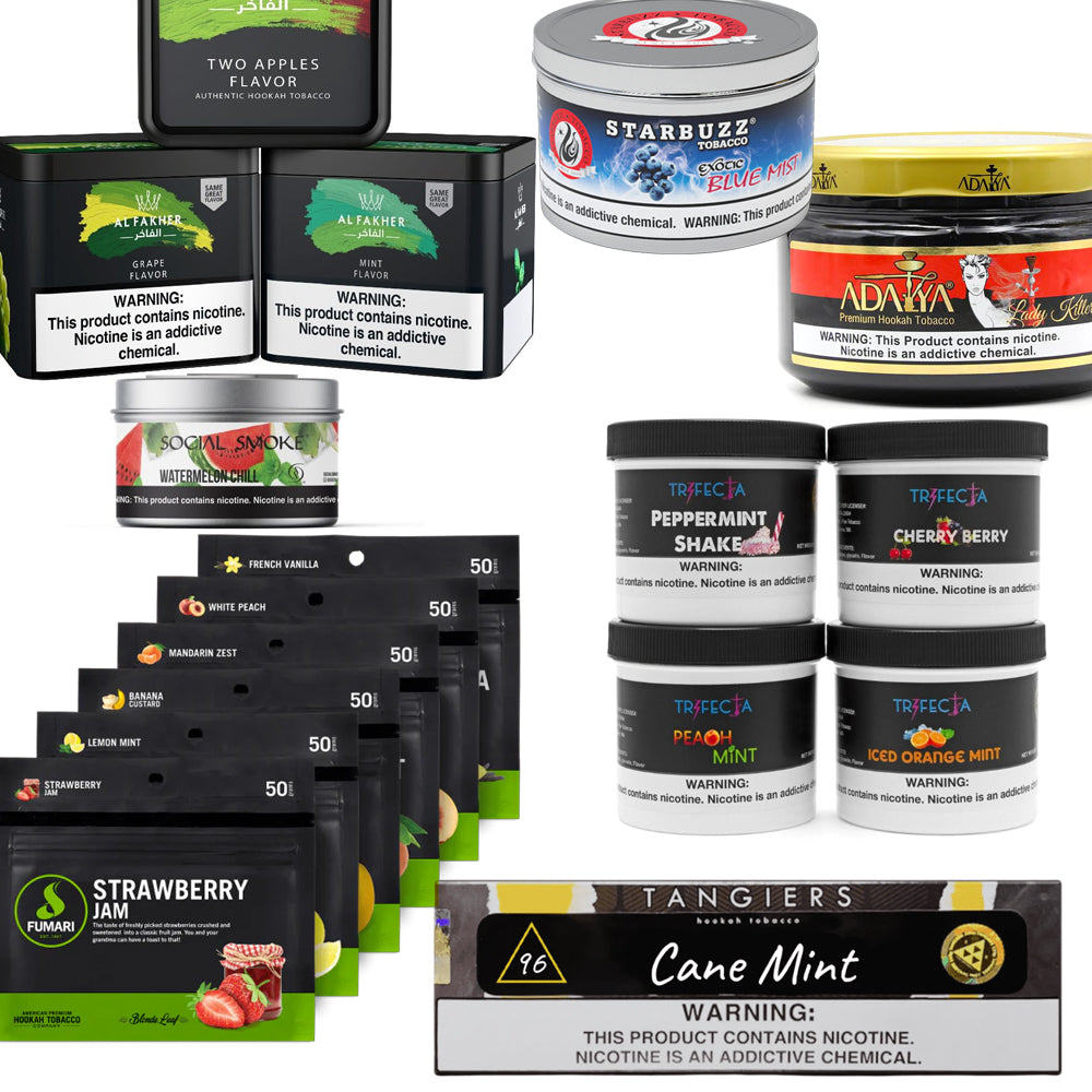 Premium Hookah Tobacco Selection