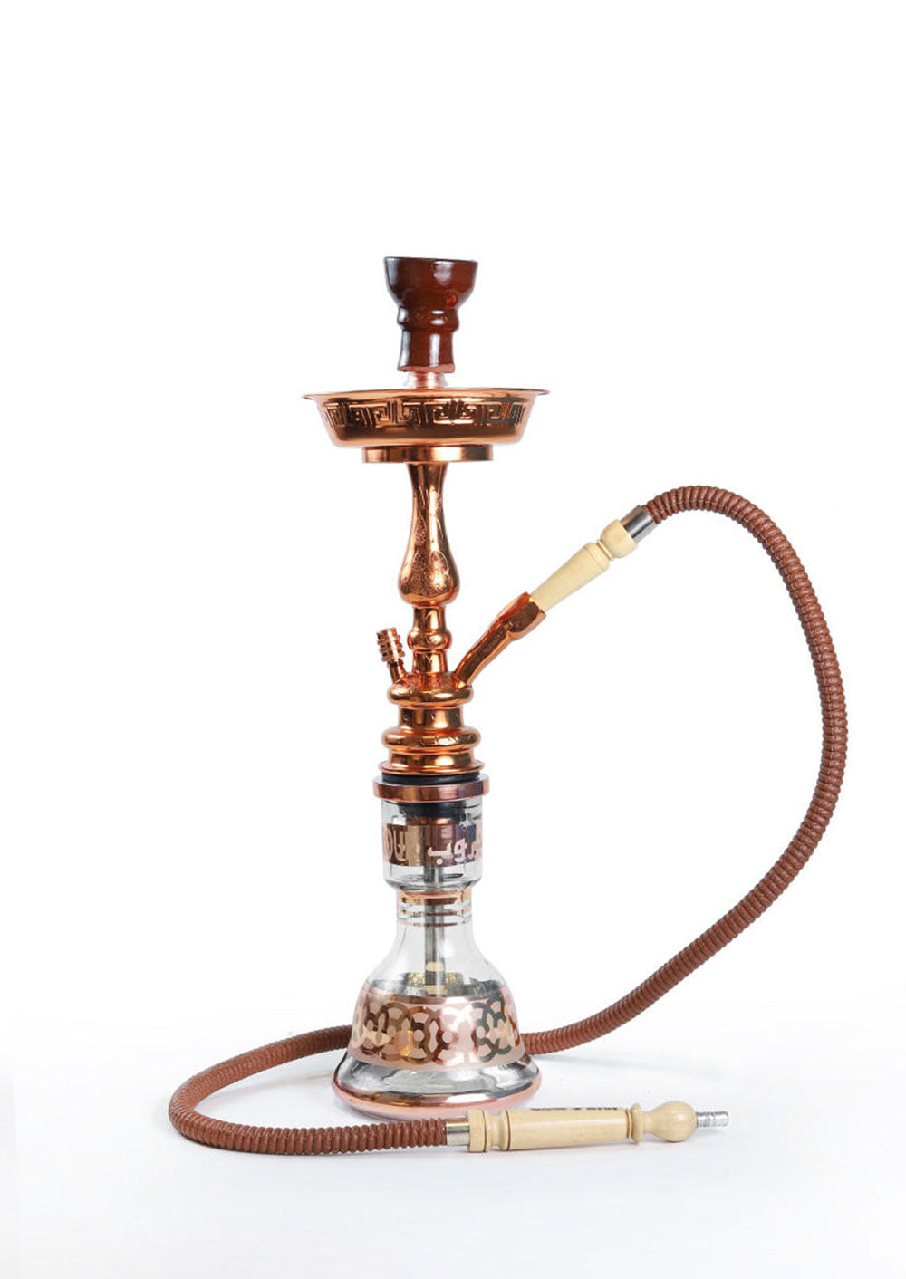 23-Inch Adam Group Hookah with Tray and Hose