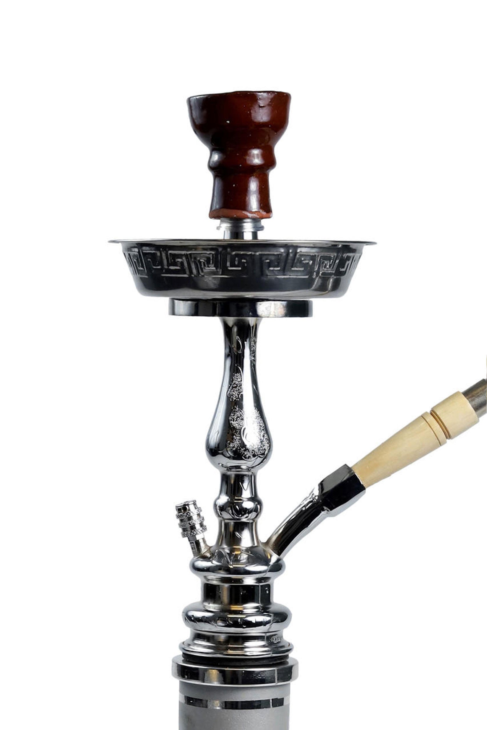 Silver Egyptian Hookah 23 inches in Size - 