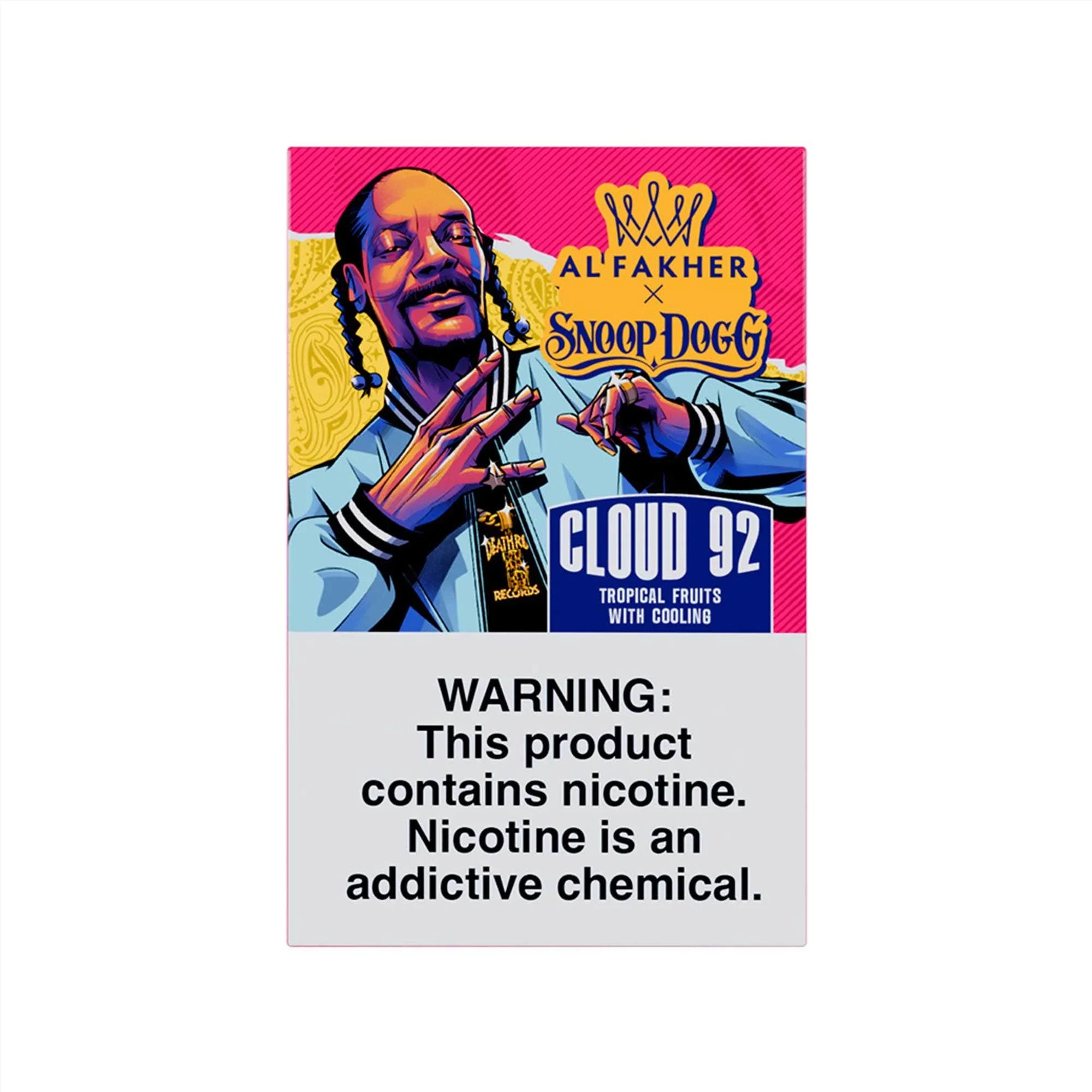 Snoop Dog Flavor Al Fakher Cloud 92 tropical shisha 50g