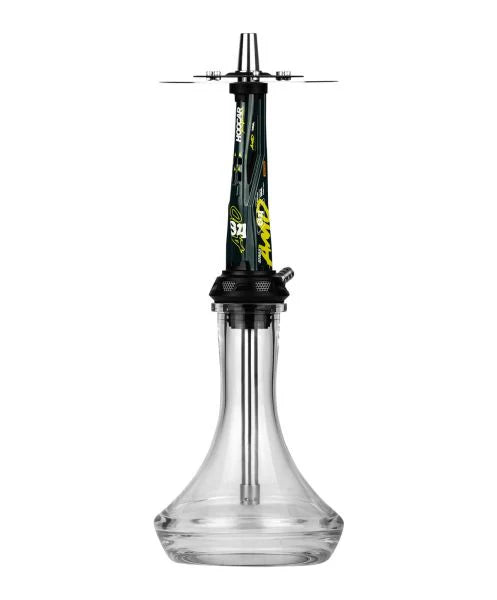 Amotion Valve Hookah with a powerful racing-style blow-off feature.