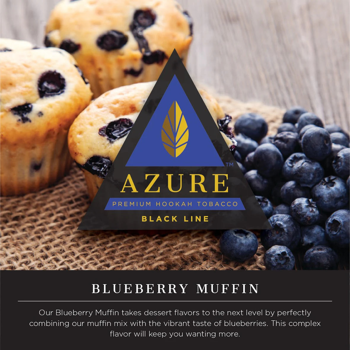 Azure Shisha Tobacco Black Line - 100g