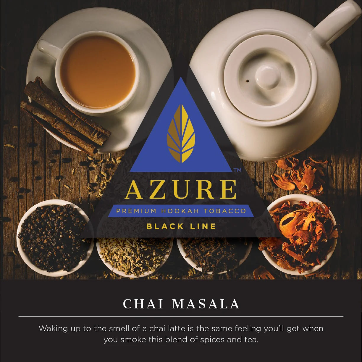 Azure Shisha Tobacco Black Line - 100g