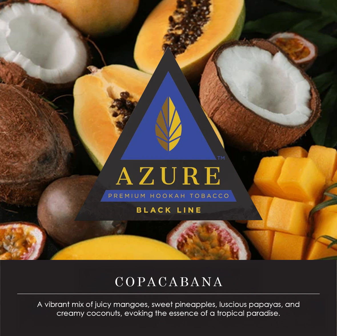 Azure Shisha Tobacco Black Line - 100g
