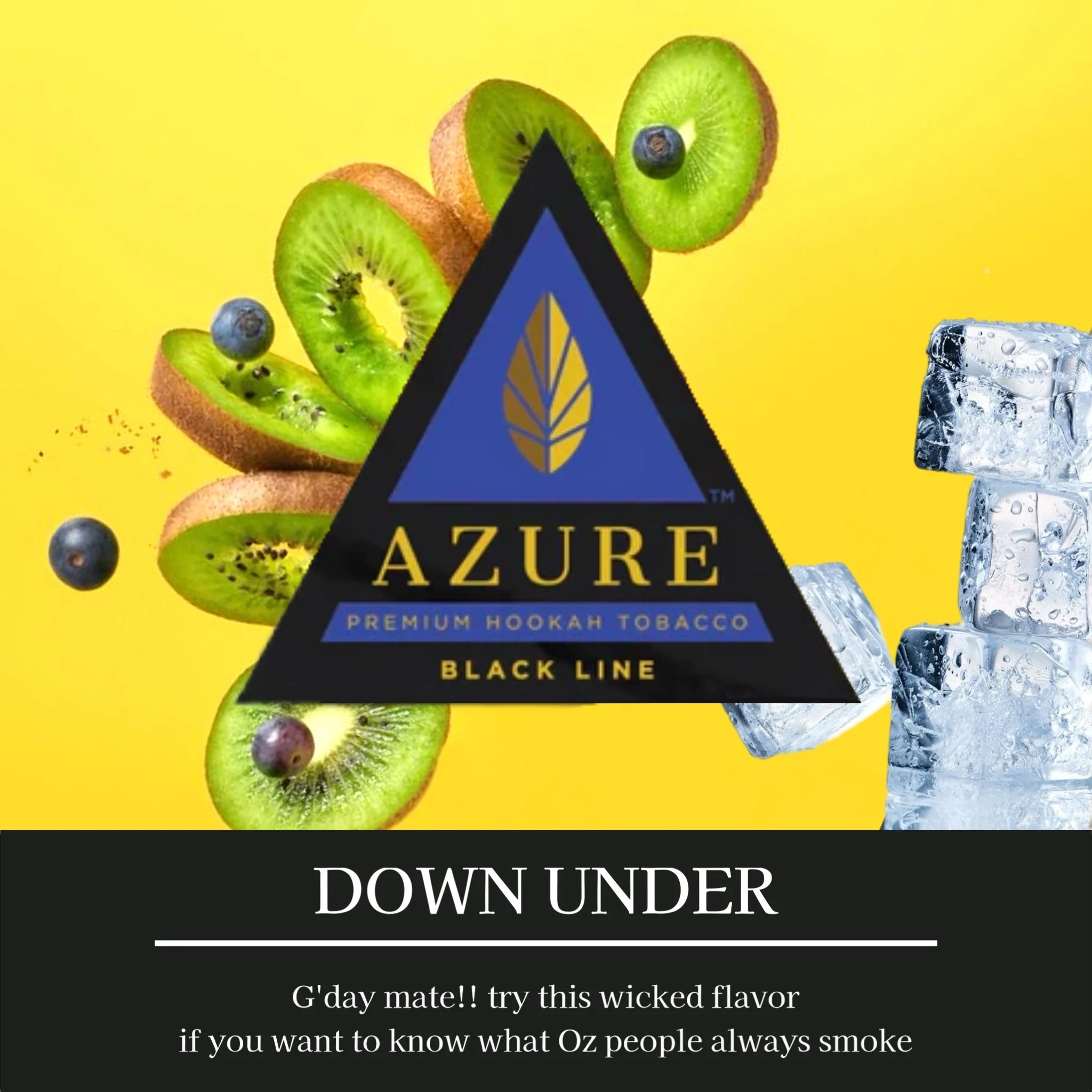 Azure Shisha Tobacco Black Line - 100g