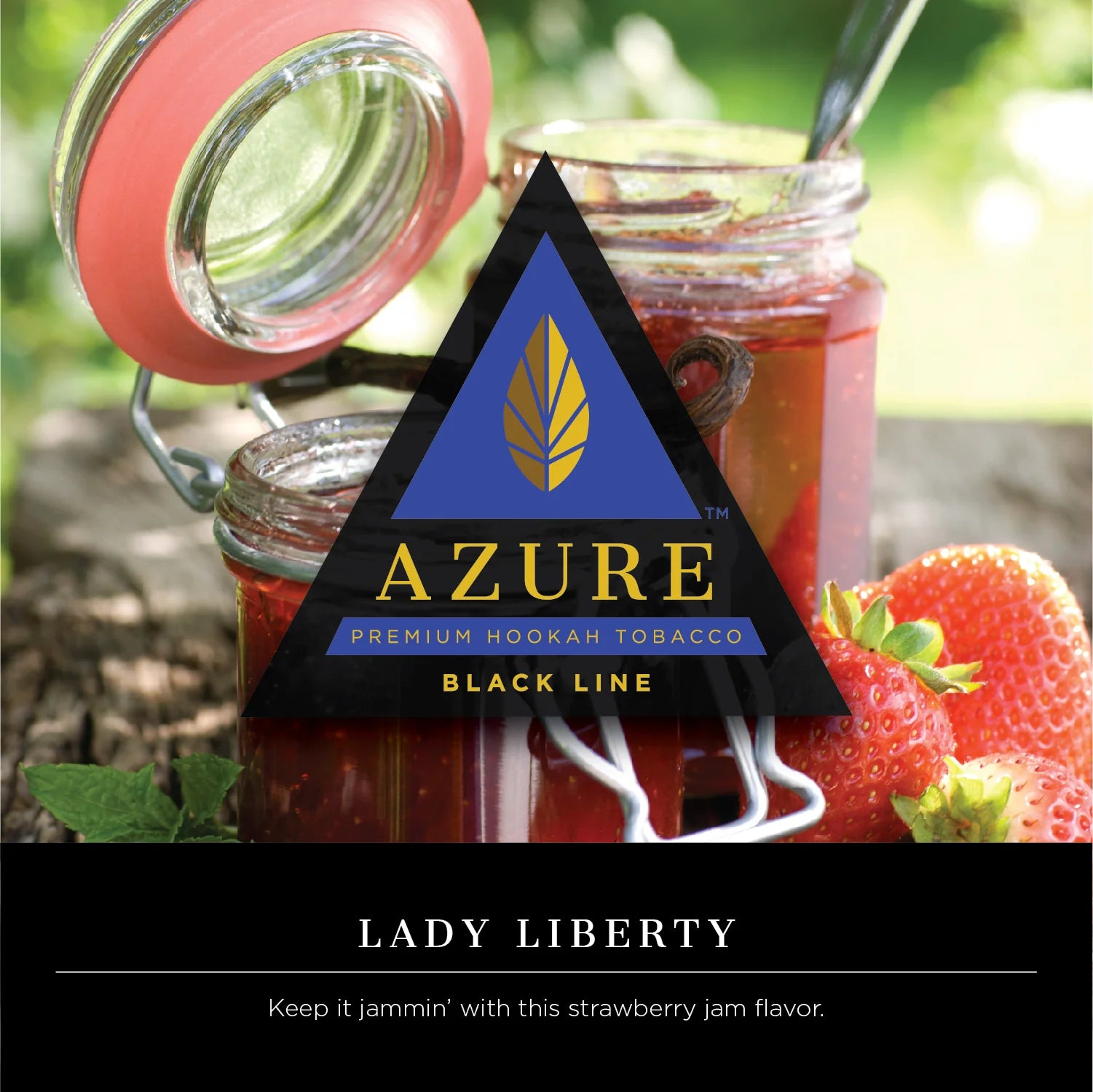 Azure Shisha Tobacco Black Line - 100g