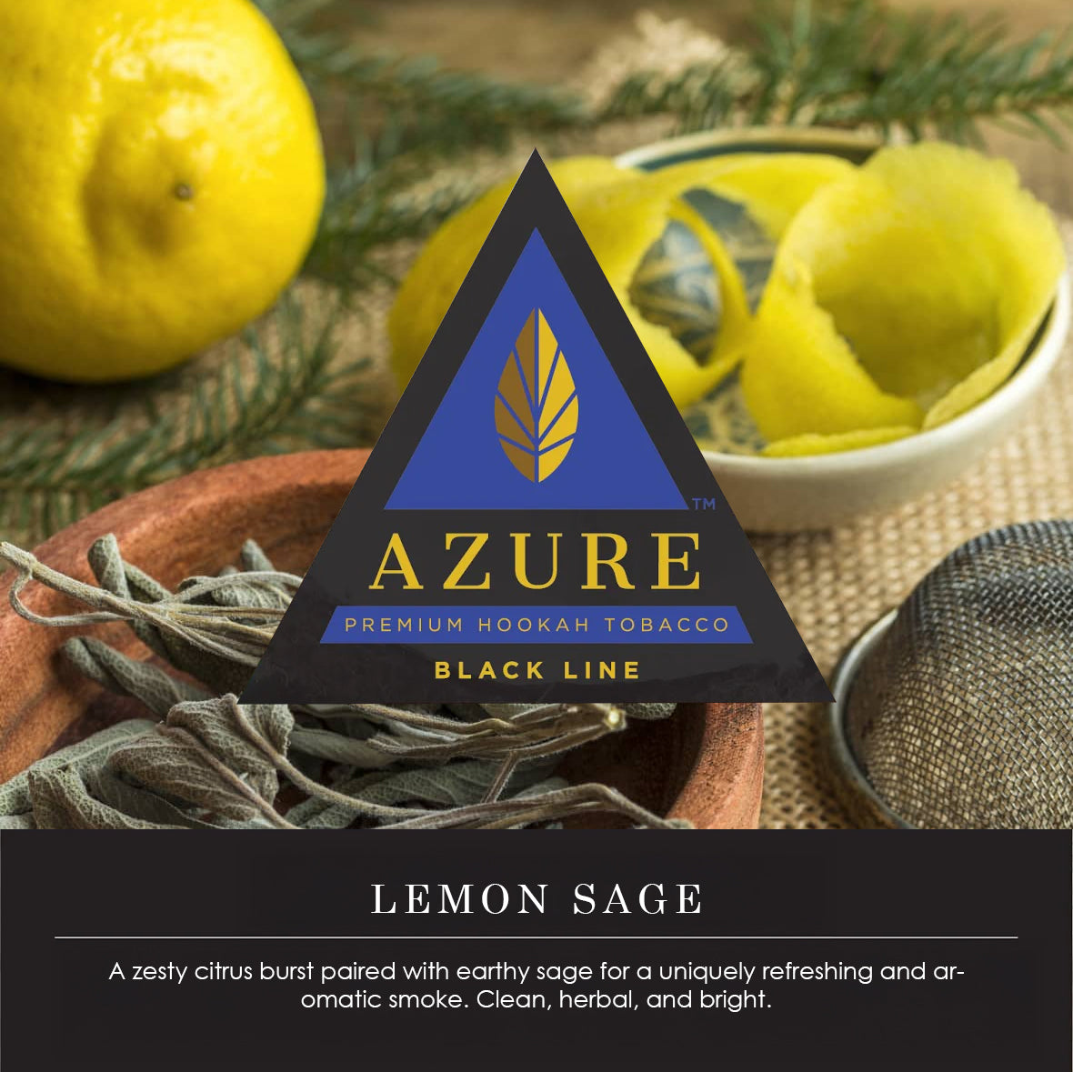 Azure Shisha Tobacco Black Line - 100g