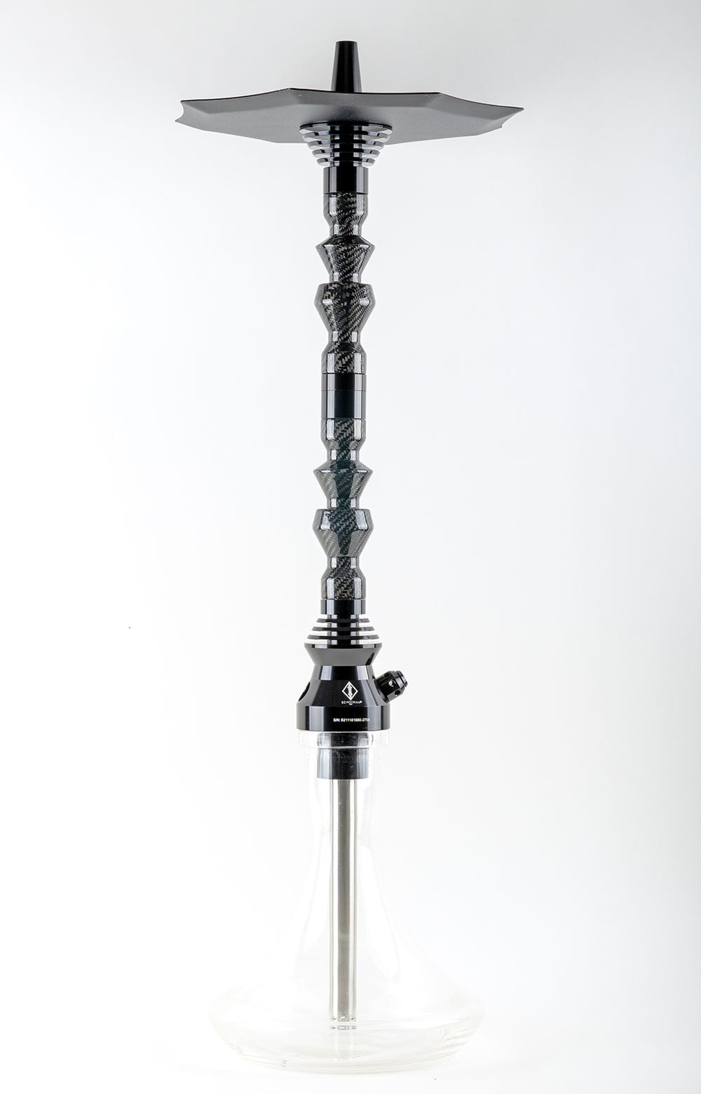 B2 Hookah Carbon6061 - Anodized Aluminum + Carbon Fiber - Premium Hookah in-Stock & Ready to Ship! - B2 Hookah