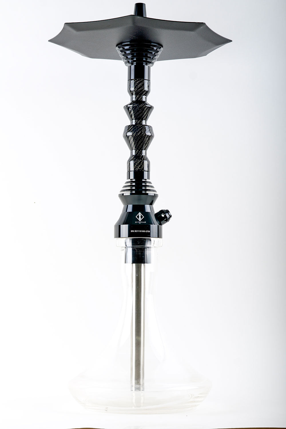 B2 Hookah Carbon6061 - Anodized Aluminum + Carbon Fiber - Premium Hookah in-Stock & Ready to Ship! - B2 Hookah