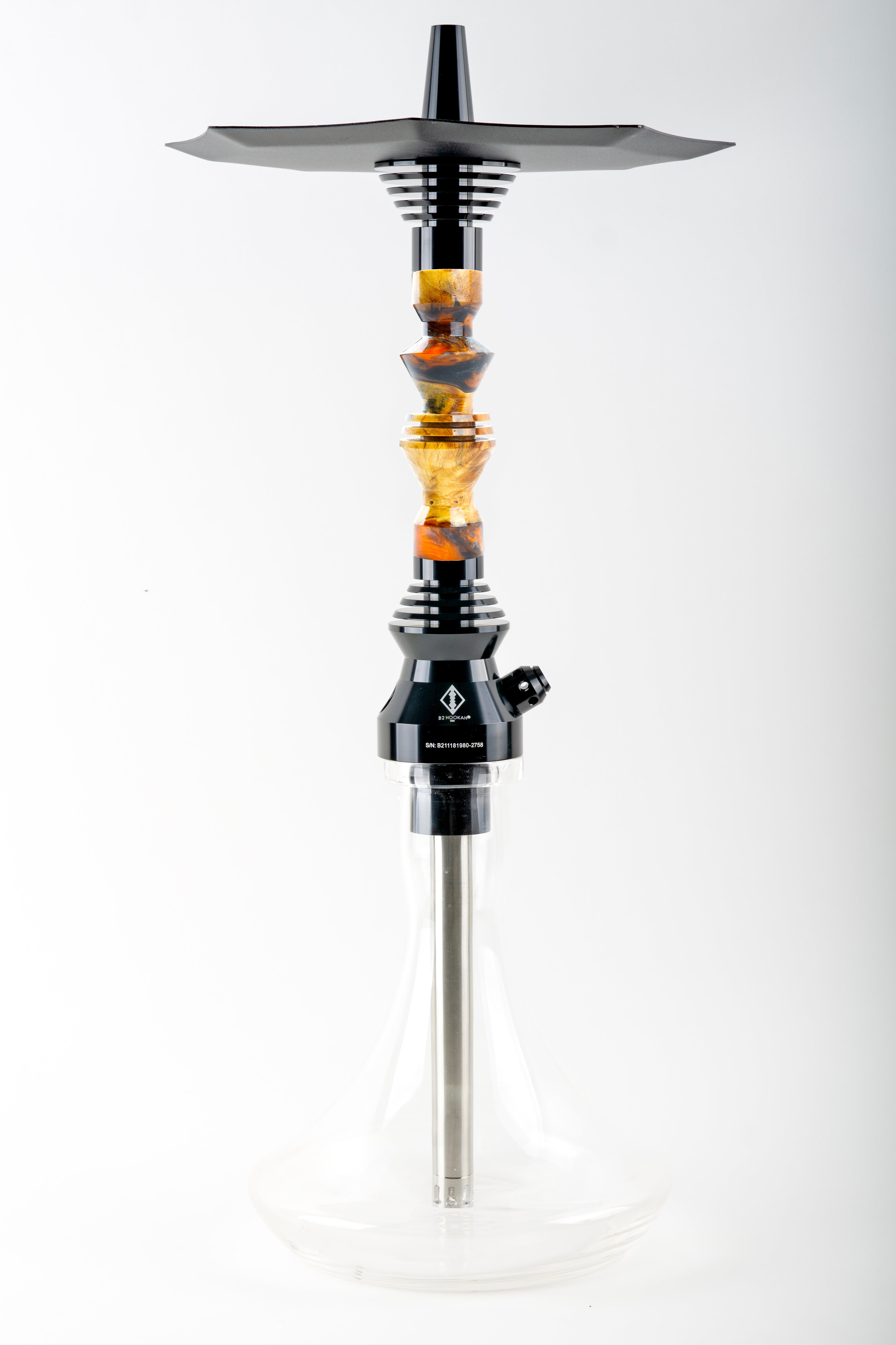 B2 Hookah v5 Precious Cut Collection Autumn Forge - B2 Hookah