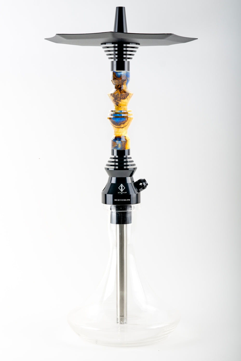 B2 Hookah v5 Precious Cut Collection Azure Oasis