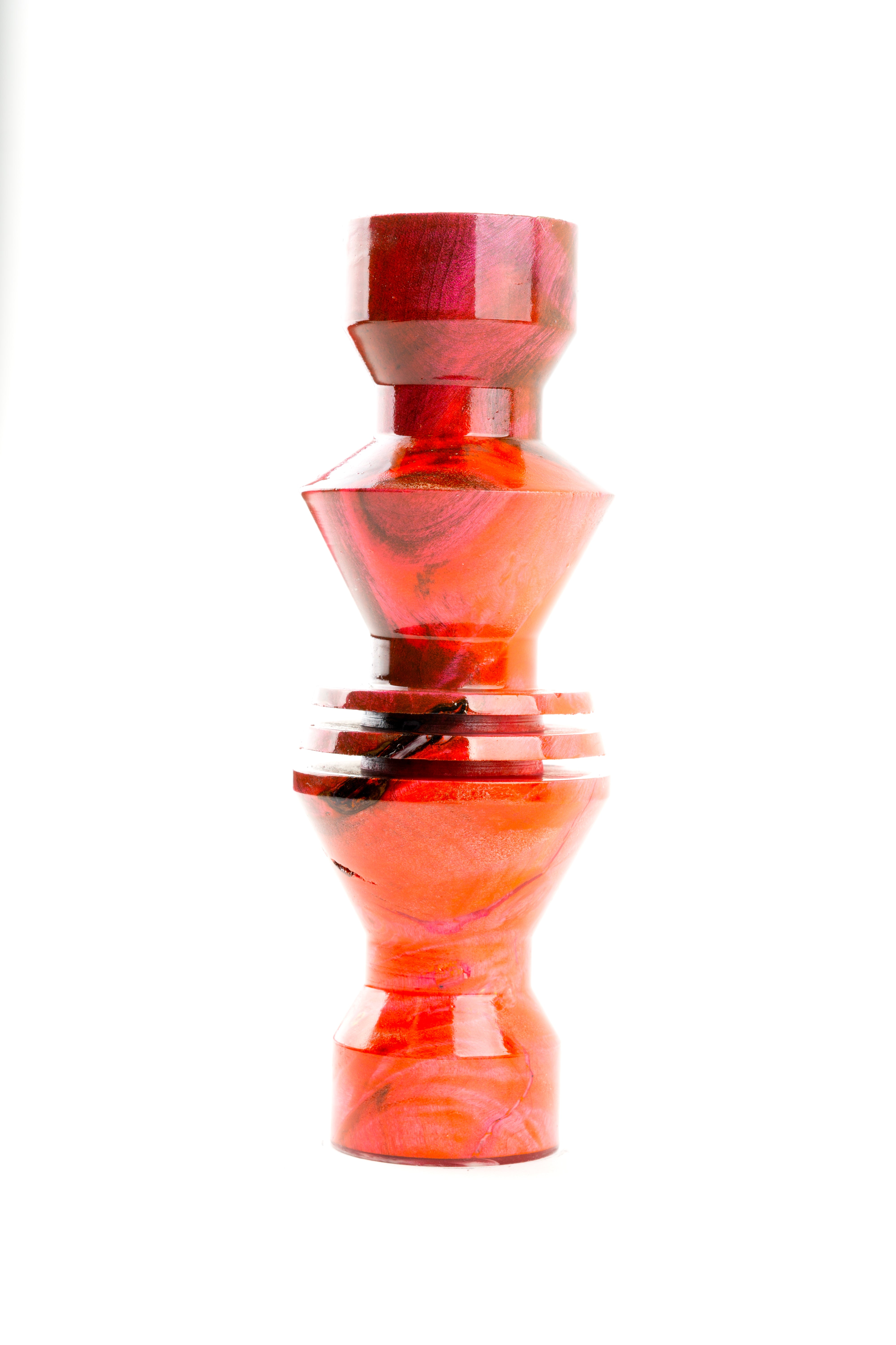 B2 Hookah v5 Precious Cut Collection Blushing Inferno - B2 Hookah