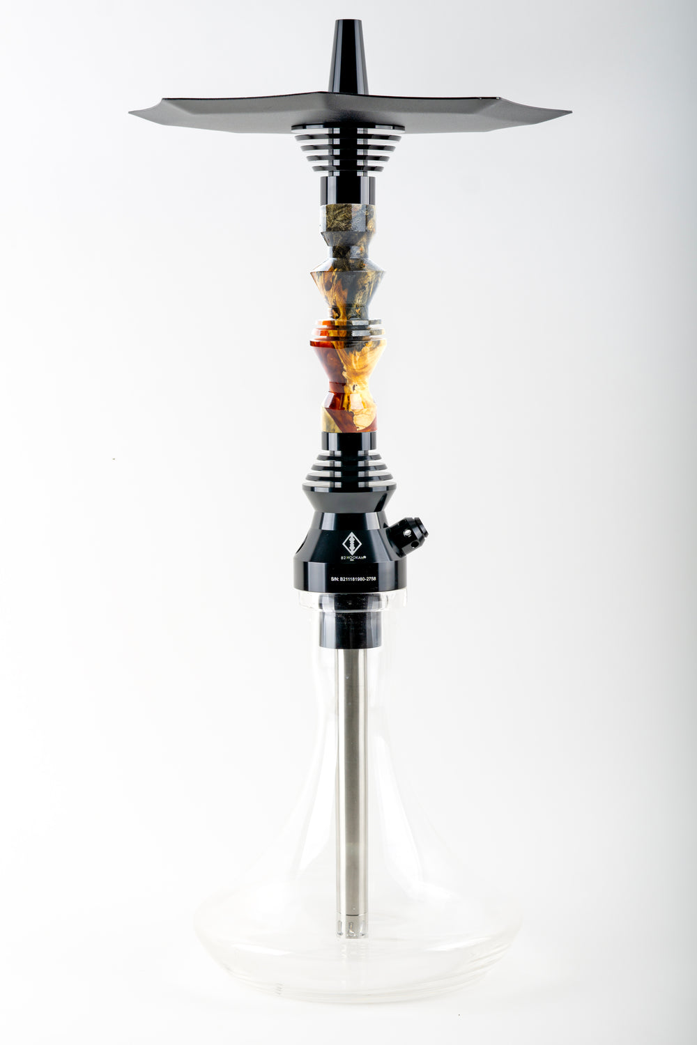B2 Hookah v5 Precious Cut Collection Burnt Copper Springs