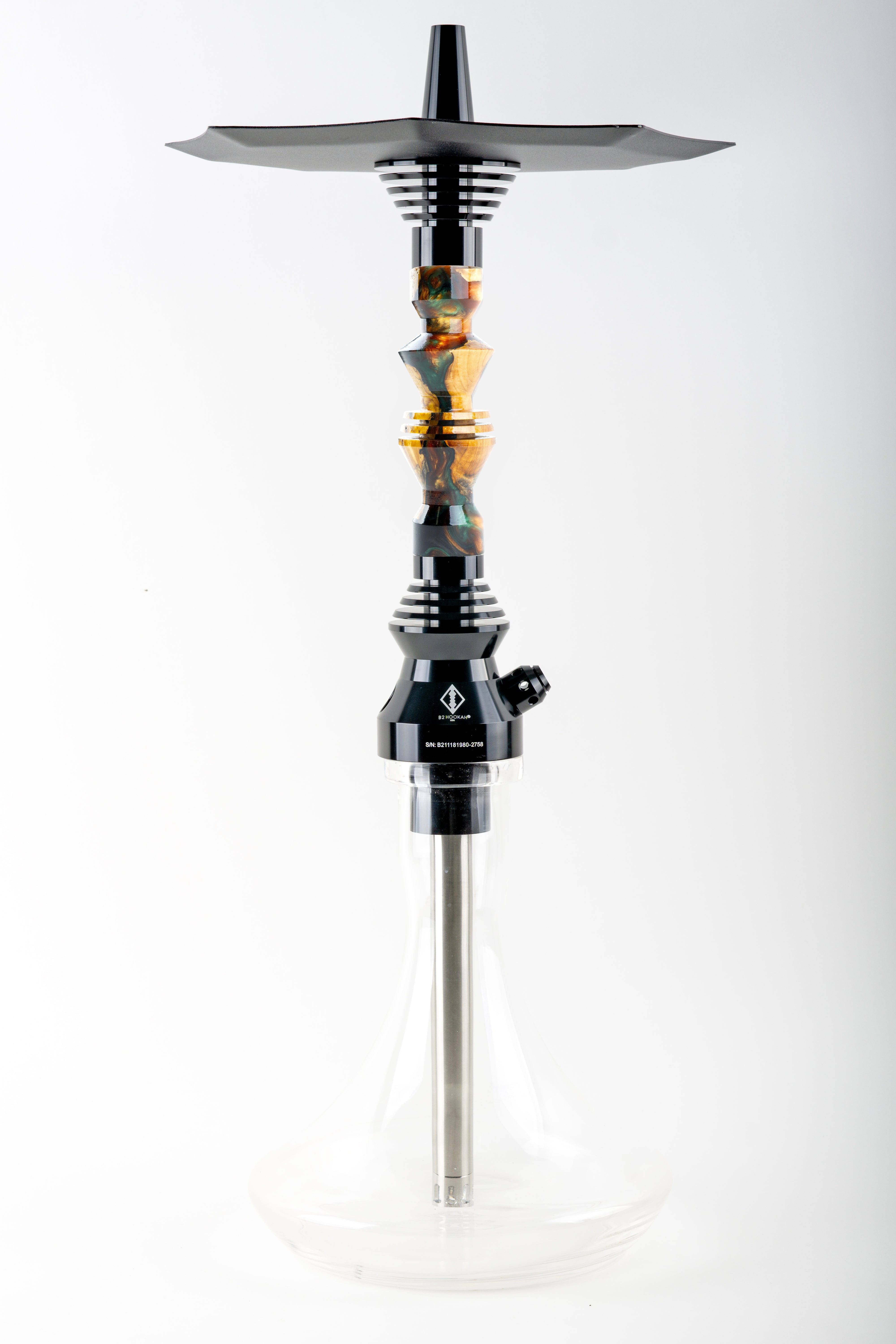 B2 Hookah v5 Precious Cut Collection Elysian Stream - B2 Hookah