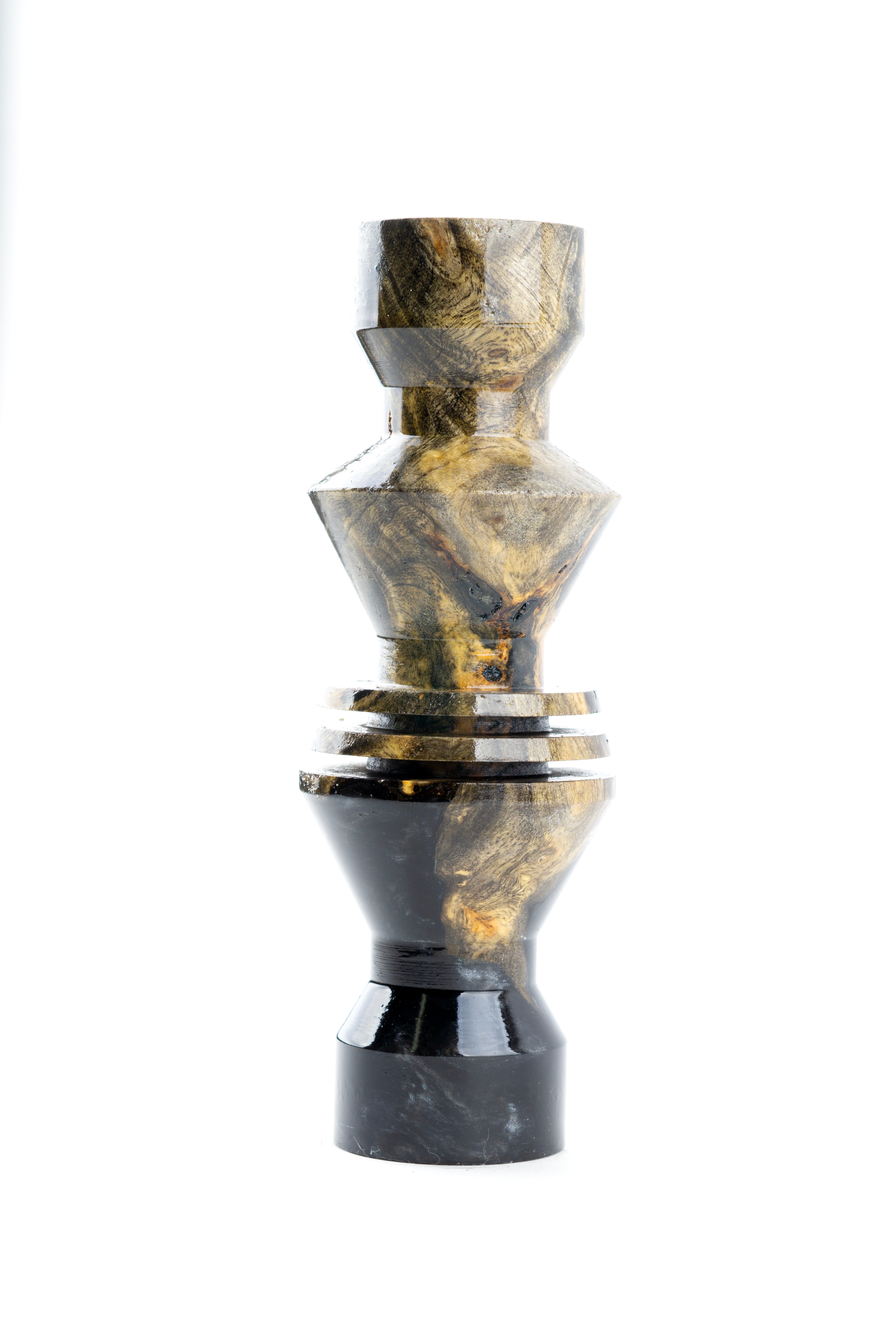 B2 Hookah v5 Precious Cut Collection Ghostwood Veil - B2 Hookah