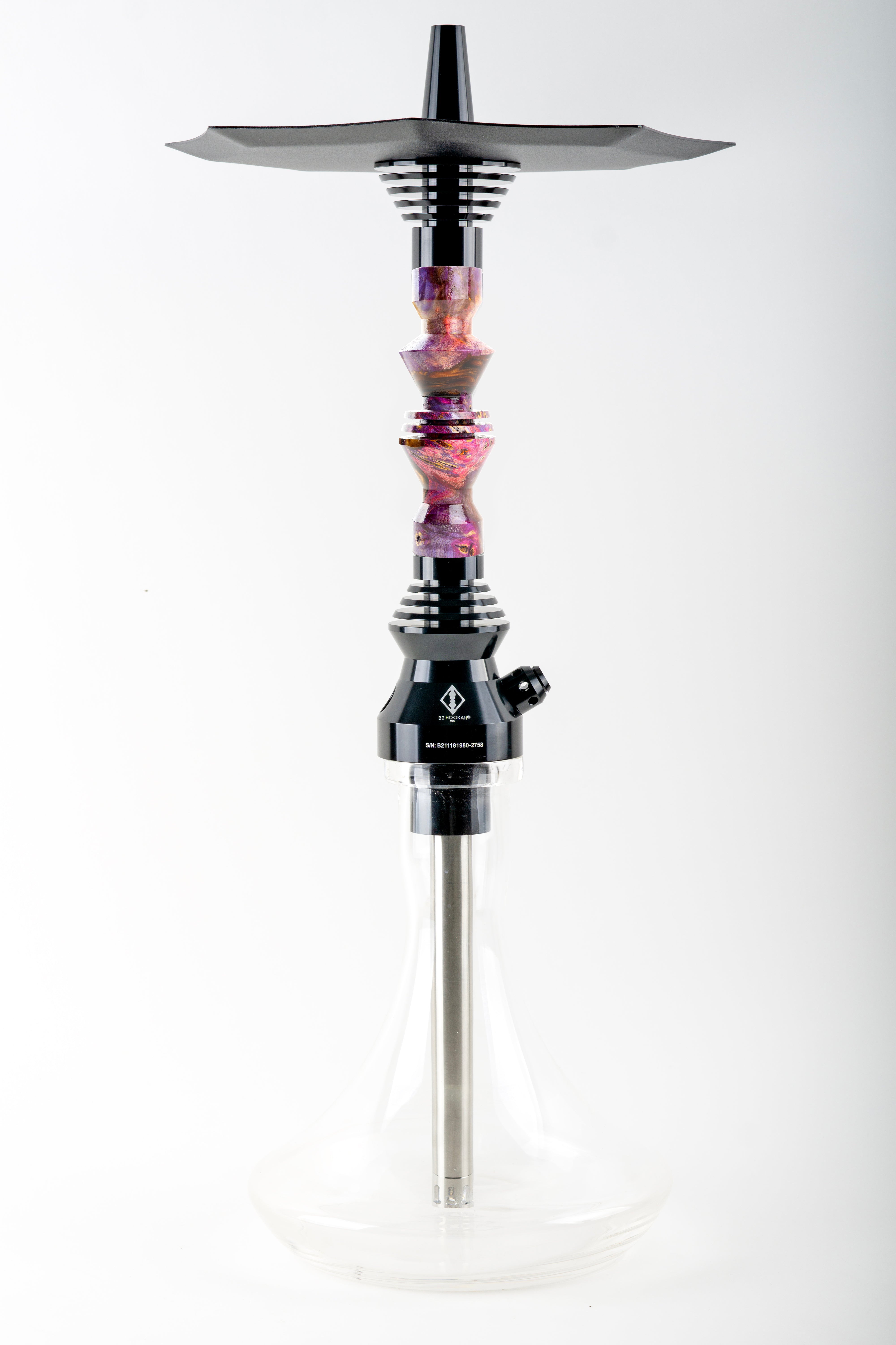 B2 Hookah v5 Precious Cut Collection Royal Blossom - B2 Hookah