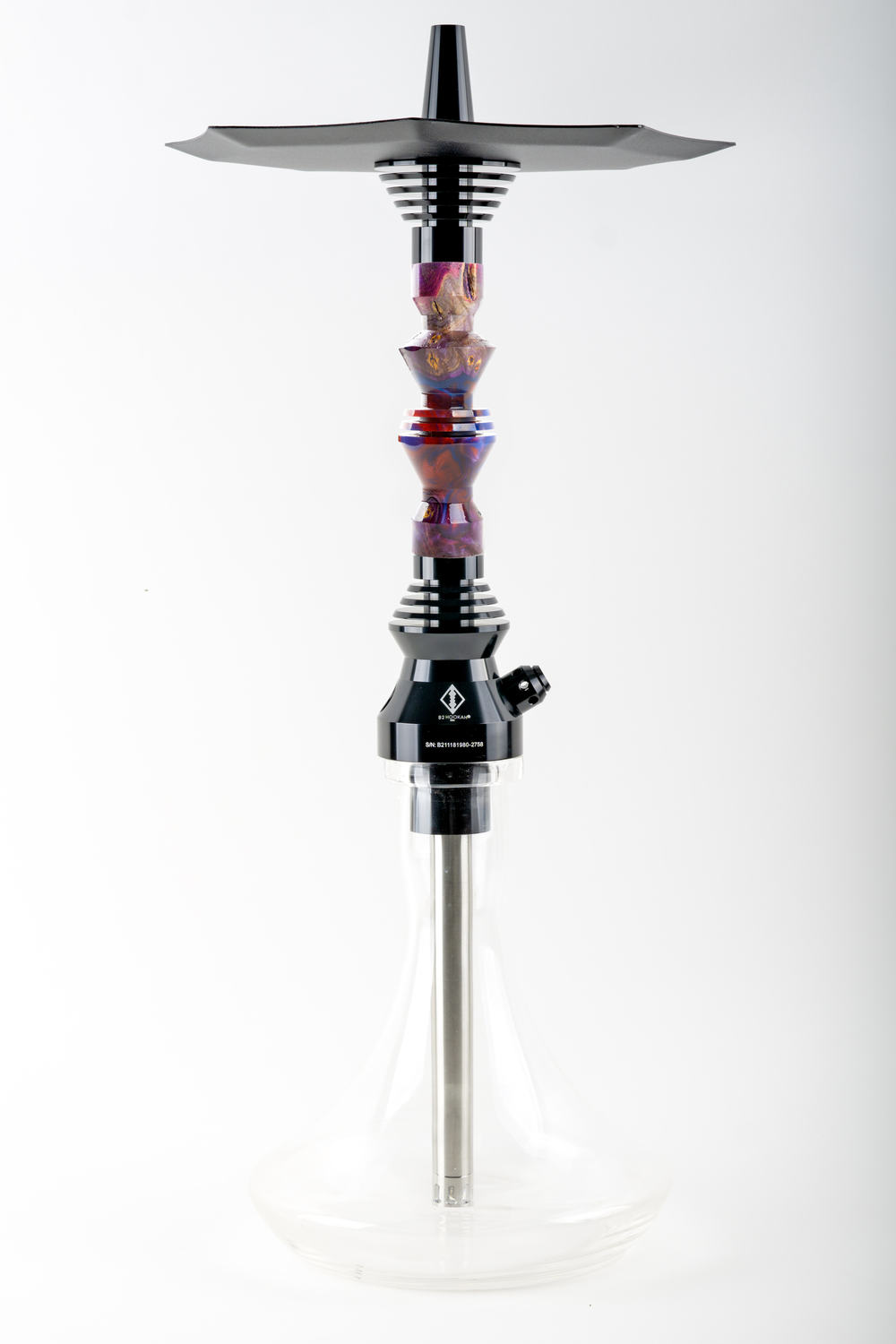 B2 Hookah v5 Precious Cut Collection Royal Tempest