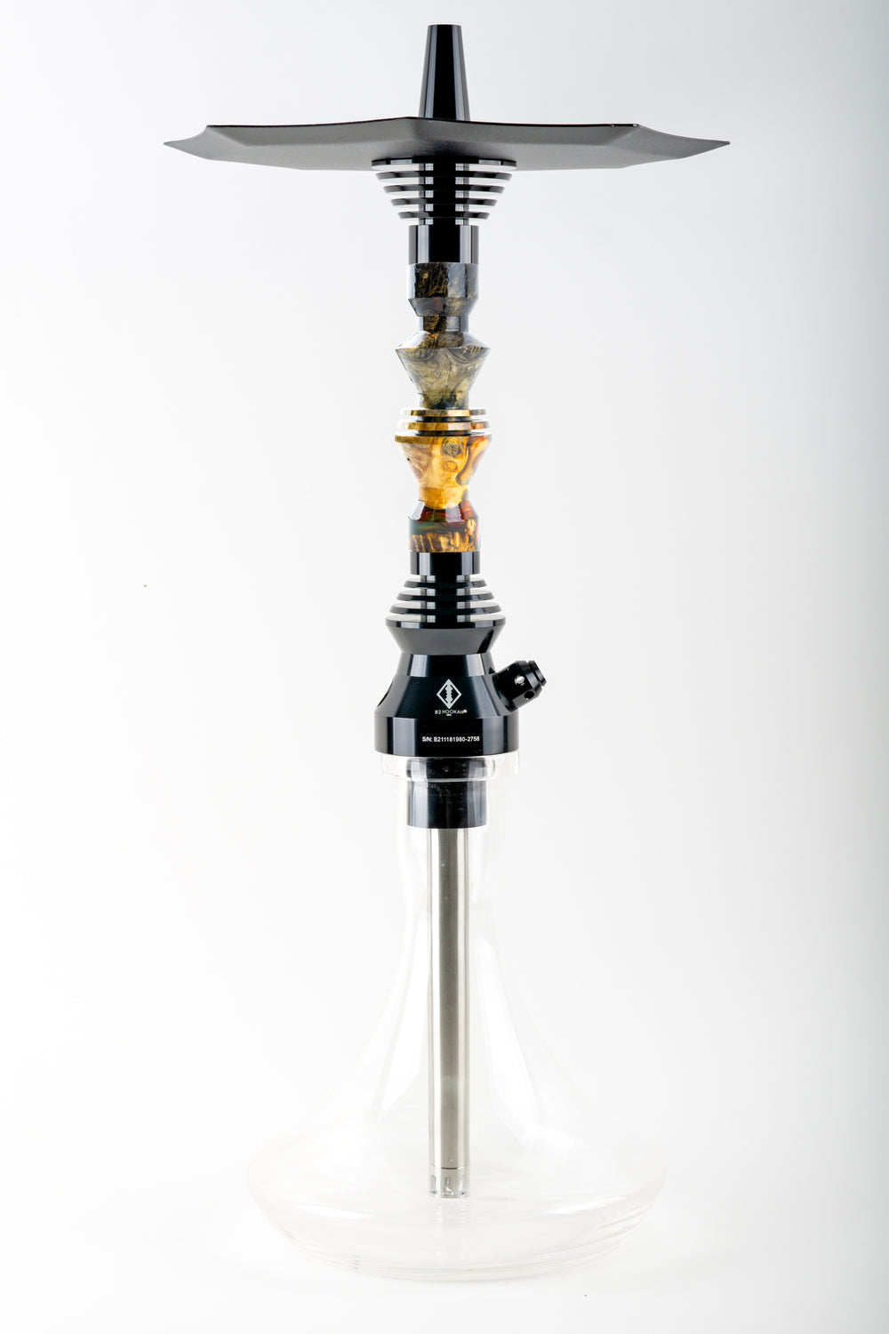 B2 Hookah v5 Precious Cut Collection Verdant Ember