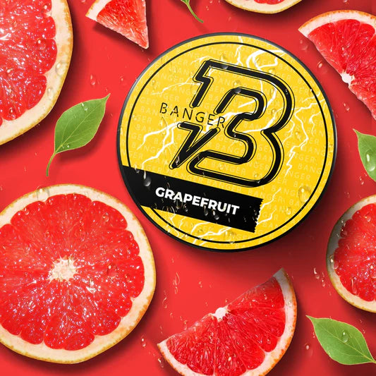 Grapefruit by Banger Hookah Tobacco - refreshing and tarty citrus flavor.