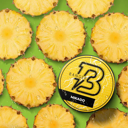 Mikado by Banger Hookah Tobacco - sweet and tropical pineapple flavor