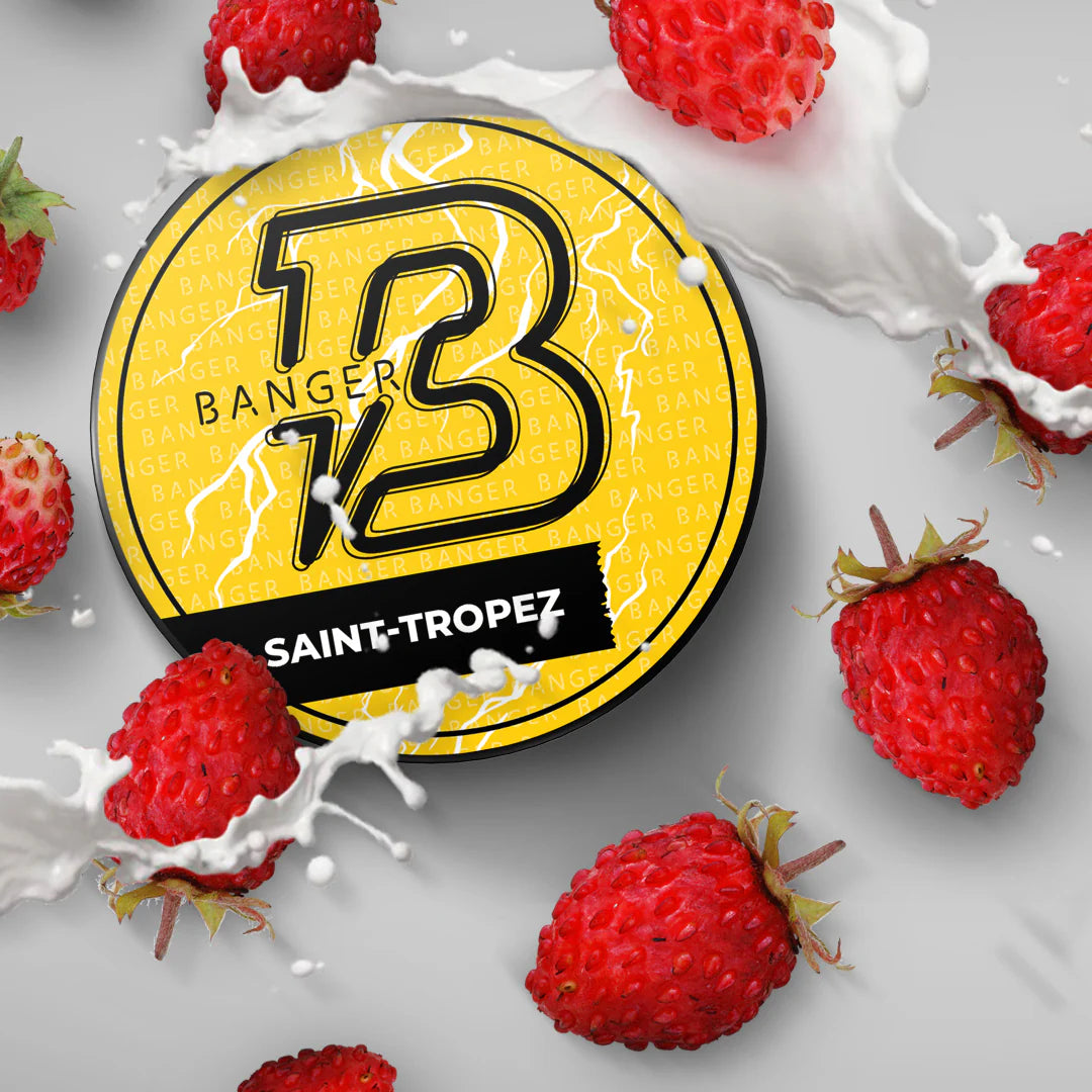 Saint Tropez by Banger Hookah Tobacco - mixed berries and cream flavor.