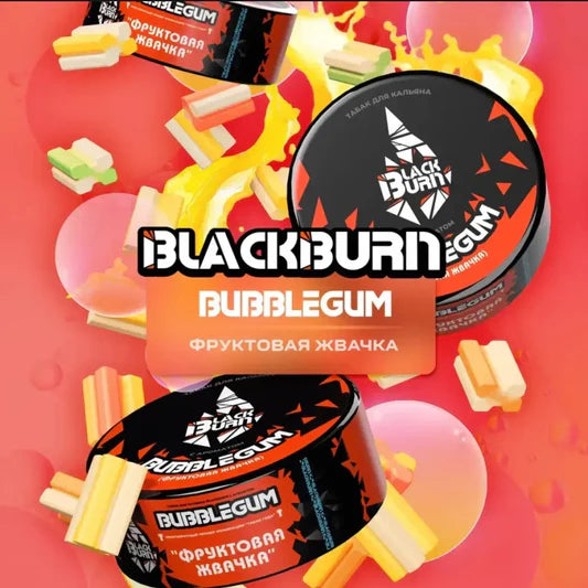 Bubblegum by BlackBurn Hookah Tobacco - classic sweet and fruity flavor.