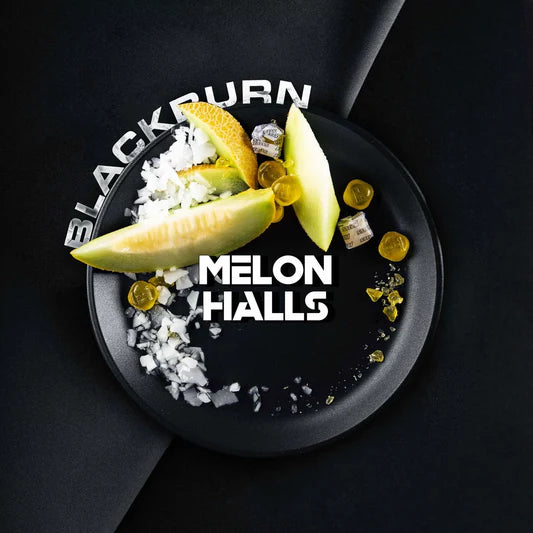 Melon Halls by BlackBurn Hookah Tobacco - sweet lollipop and aromatic melon flavor.