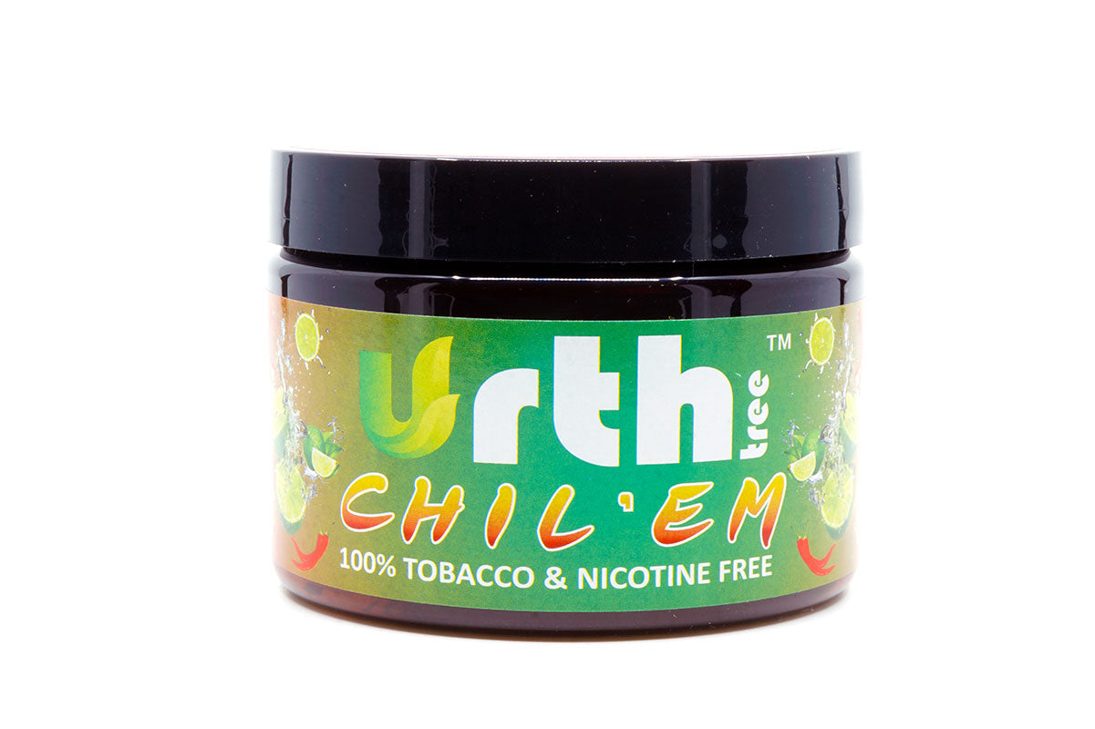 Close-Up of Urth Tree Herbal Shisha Texture