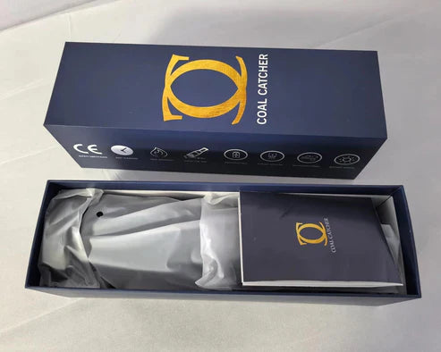 Coal Catcher vacuum regenerating hookah coals with quick suction pulse