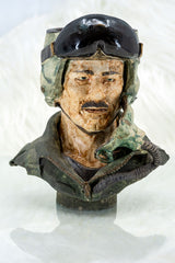 B2 Hookah x Clay King B2 Custom US Airforce Male Pilot Hookah Bowl