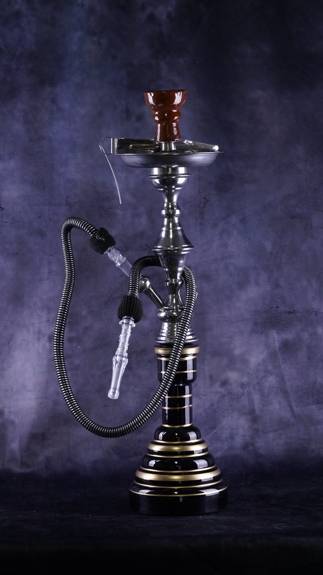 Adam Group Steel Kora Egyptian Hookah - 24"