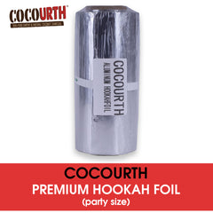 CocoUrth Super Heavy Duty Hookah Foil Lounge Size - Perforated Lines 200 Sheets