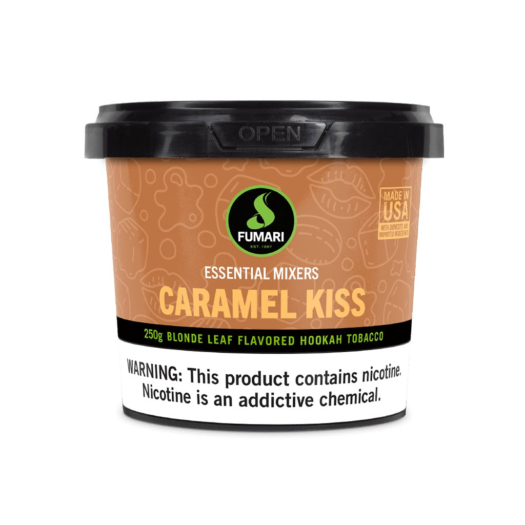 Fumari Shisha Tobacco Caramel Kiss 250g - B2 Hookah