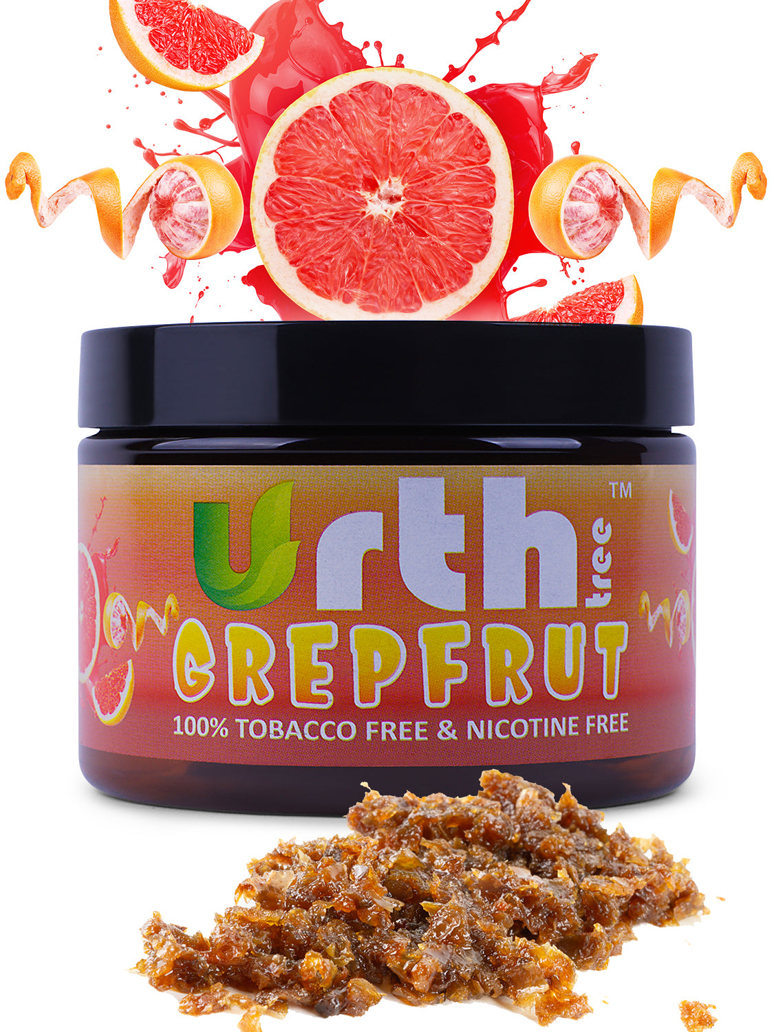 Urth Tree Tobacco Free Nicotine Free Herbal Shisha - 250g