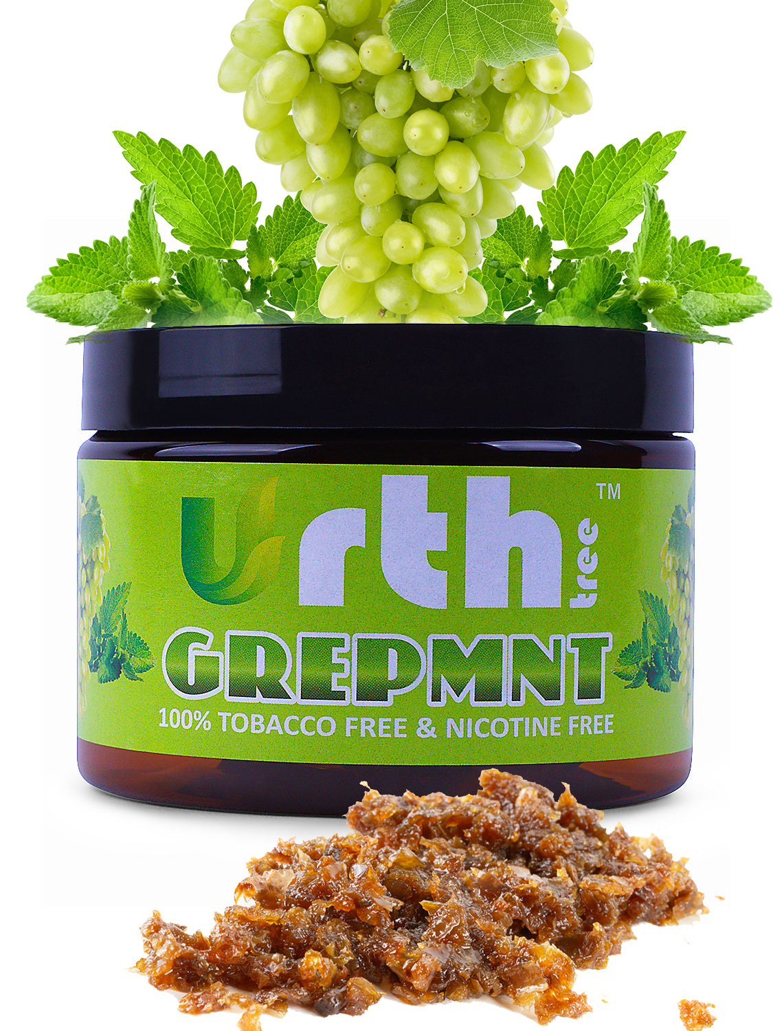 Urth Tree Tobacco Free Nicotine Free Herbal Shisha - 250g