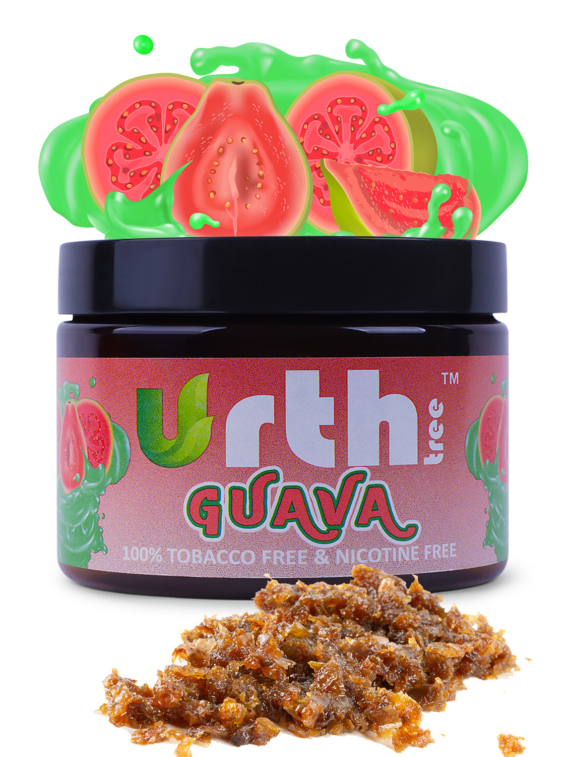 Urth Tree Tobacco Free Nicotine Free Herbal Shisha - 250g