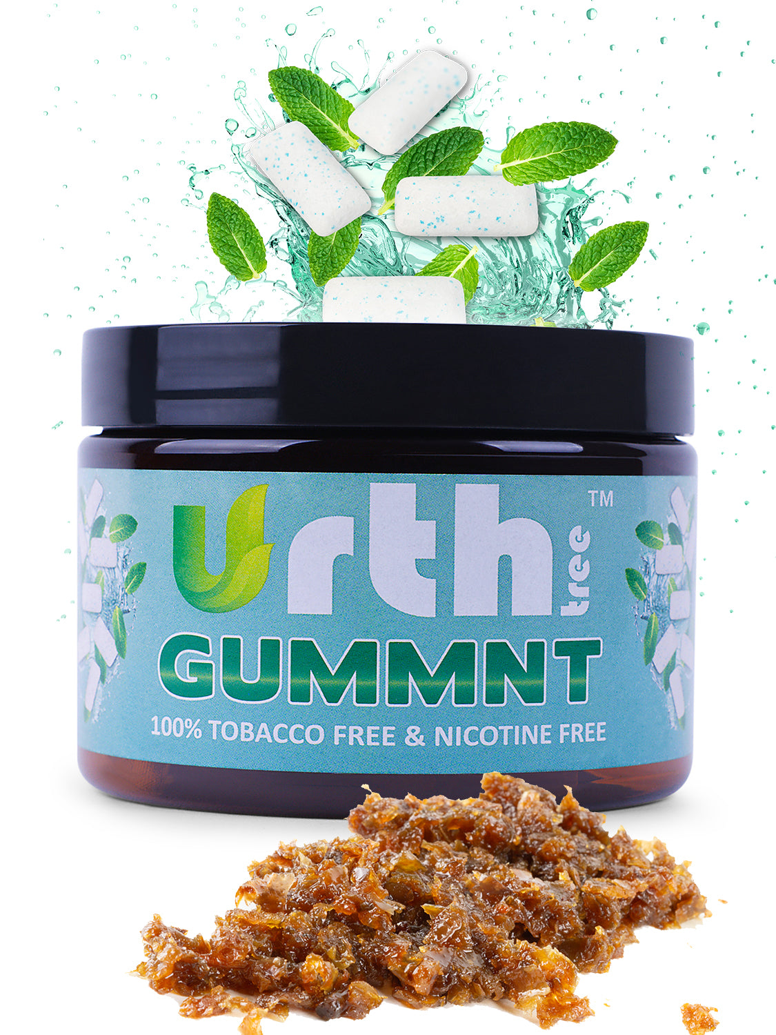 Urth Tree Tobacco Free Nicotine Free Herbal Shisha - 250g