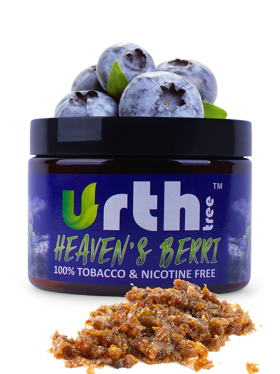 Urth Tree Tobacco Free Nicotine Free Herbal Shisha - 250g