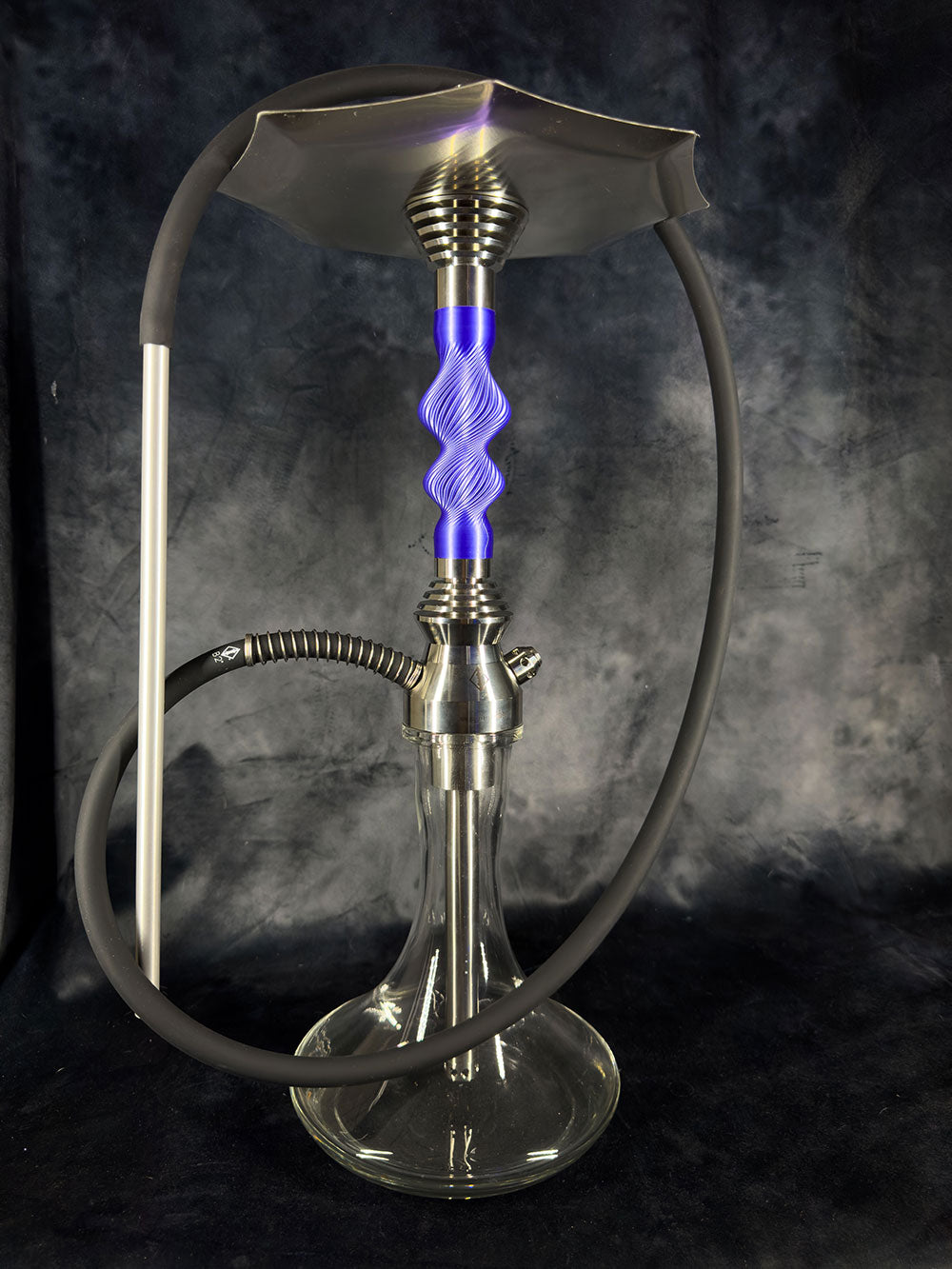 B2 Hookah SS 304 - Stainless Steel Helix Custom Colors Available