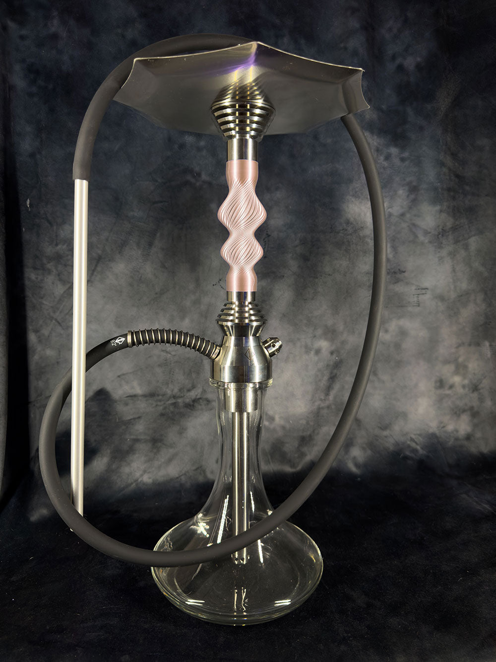 B2 Hookah SS 304 - Stainless Steel Helix Custom Colors Available