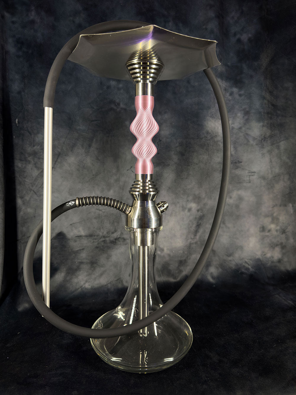 B2 Hookah SS 304 - Stainless Steel Helix Custom Colors Available