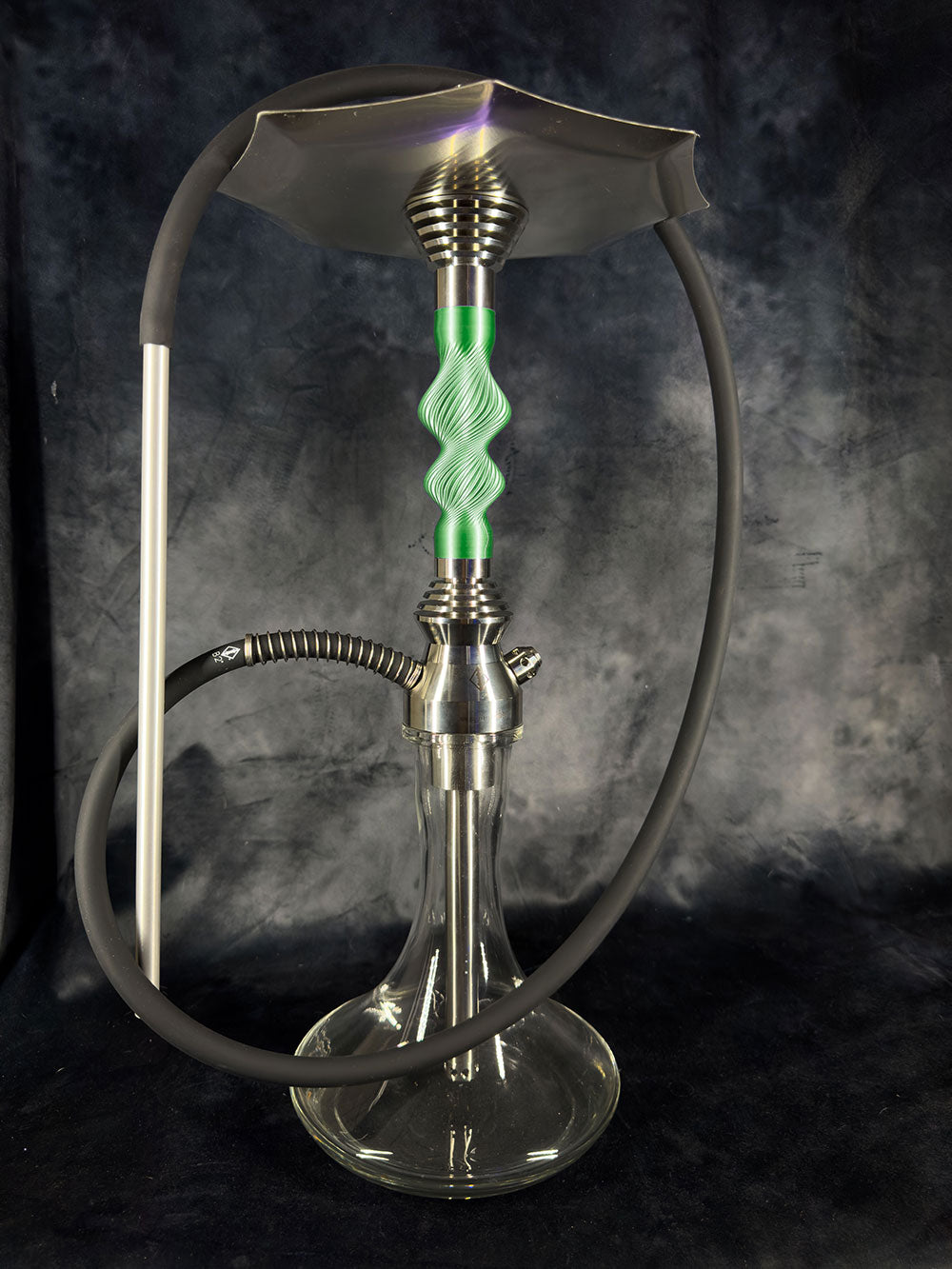 B2 Hookah SS 304 - Stainless Steel Helix Custom Colors Available
