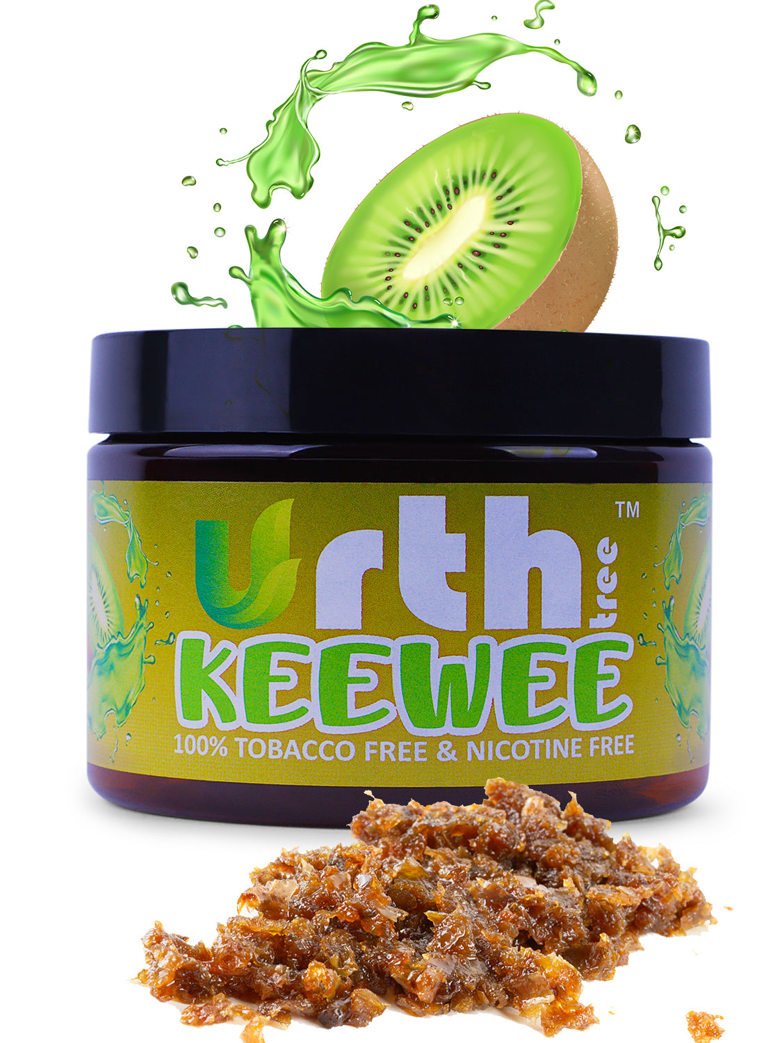 Urth Tree Tobacco Free Nicotine Free Herbal Shisha - 250g