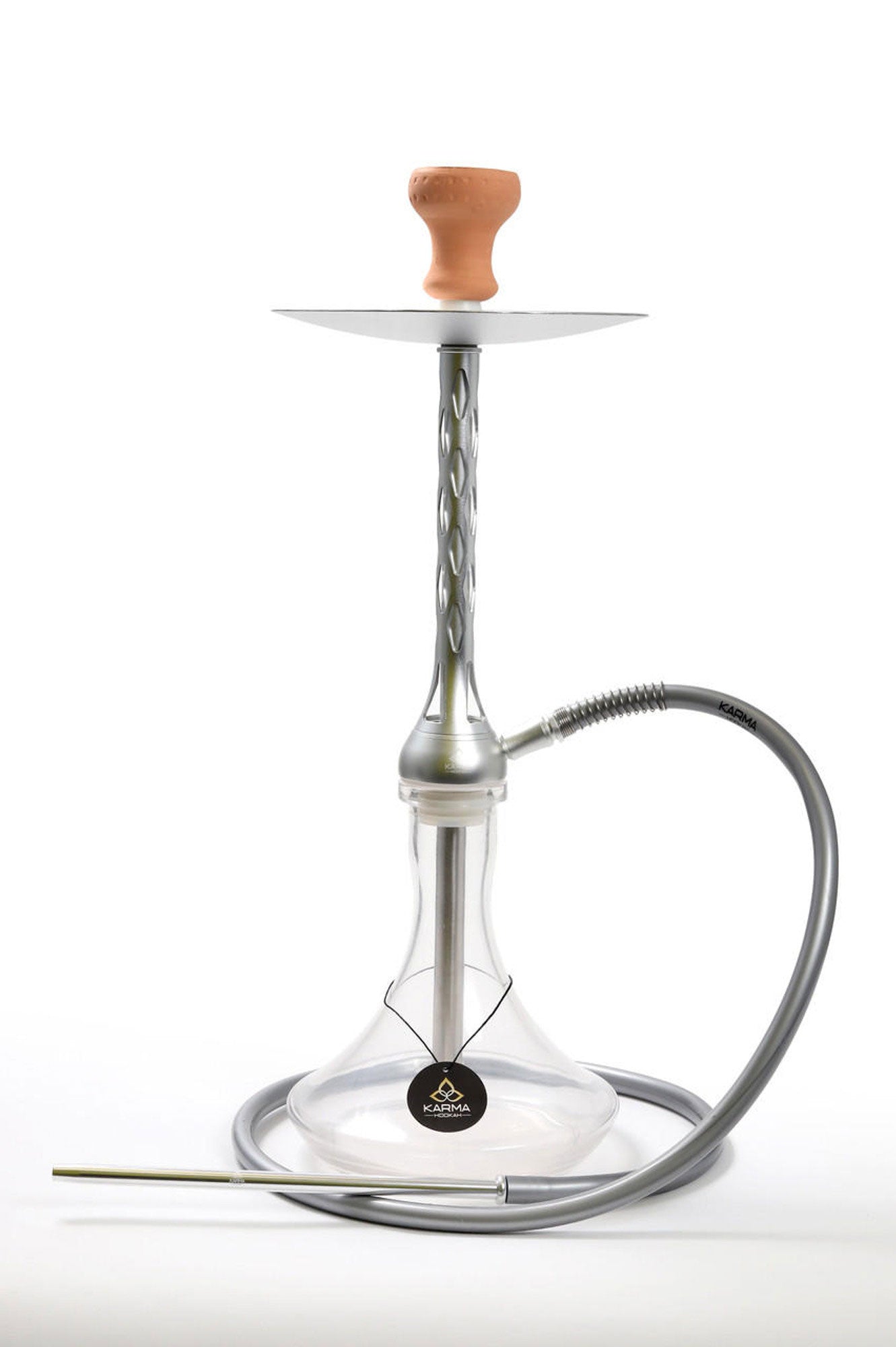Silver Full Setup Karma Capella Hookah
