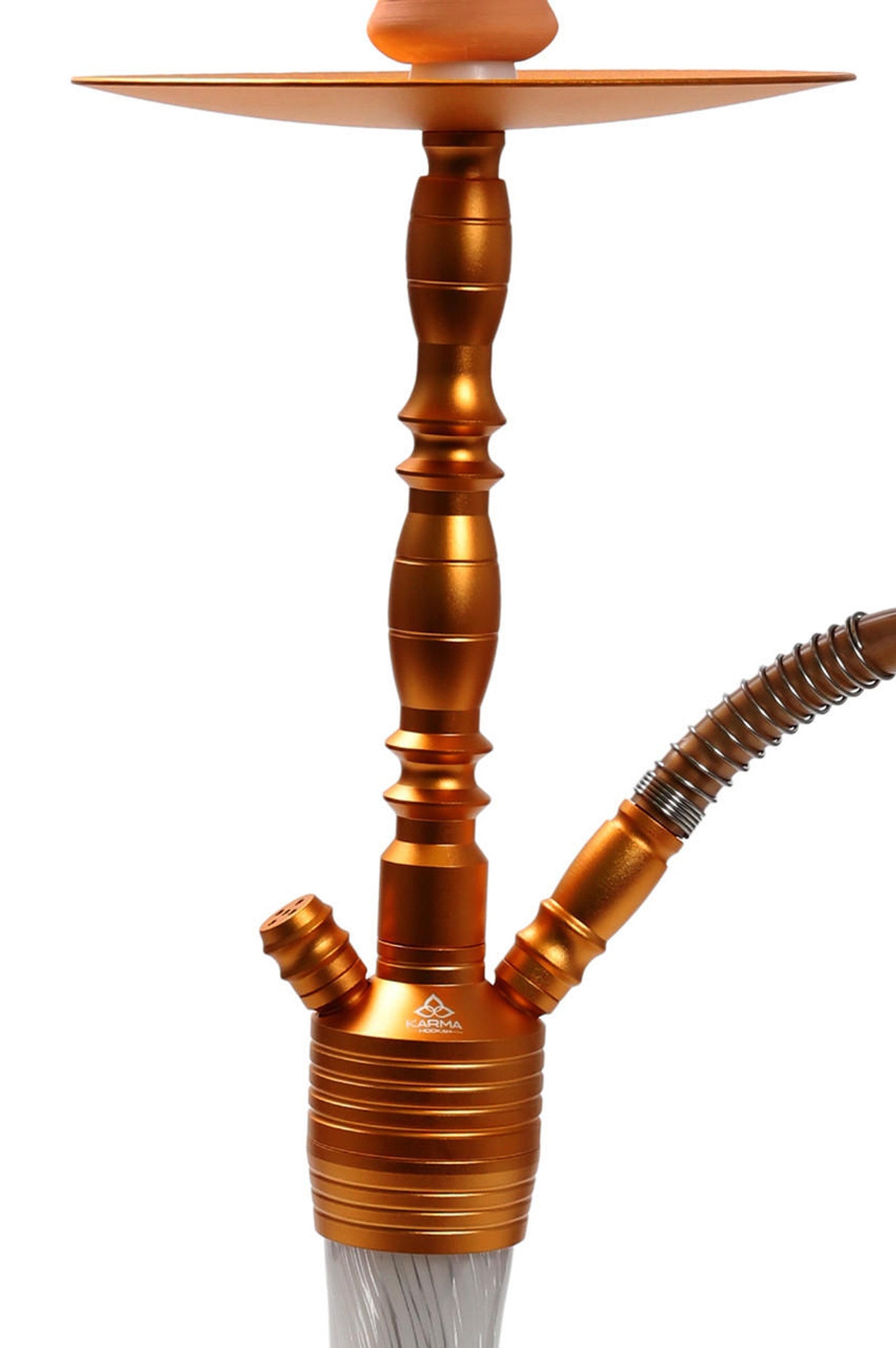 Pegasi Hookah by Karma Hookah Orange Gold Color
