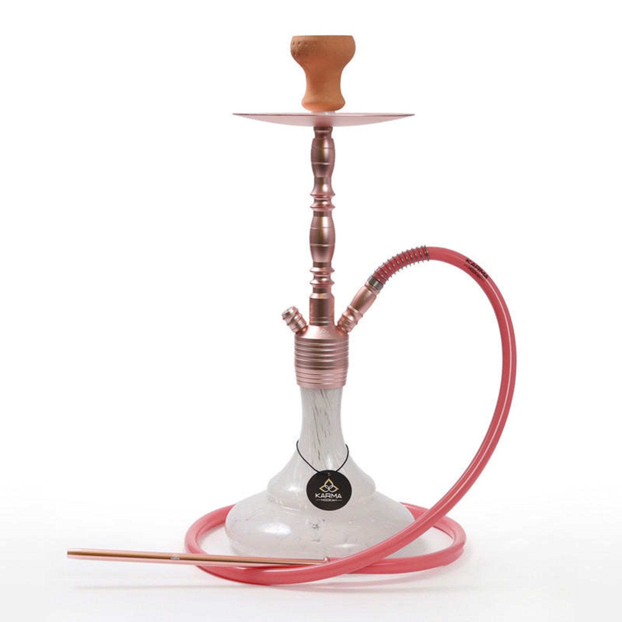 Karma Pegasi Hookah in Pink – Premium Single Hose Hookah
