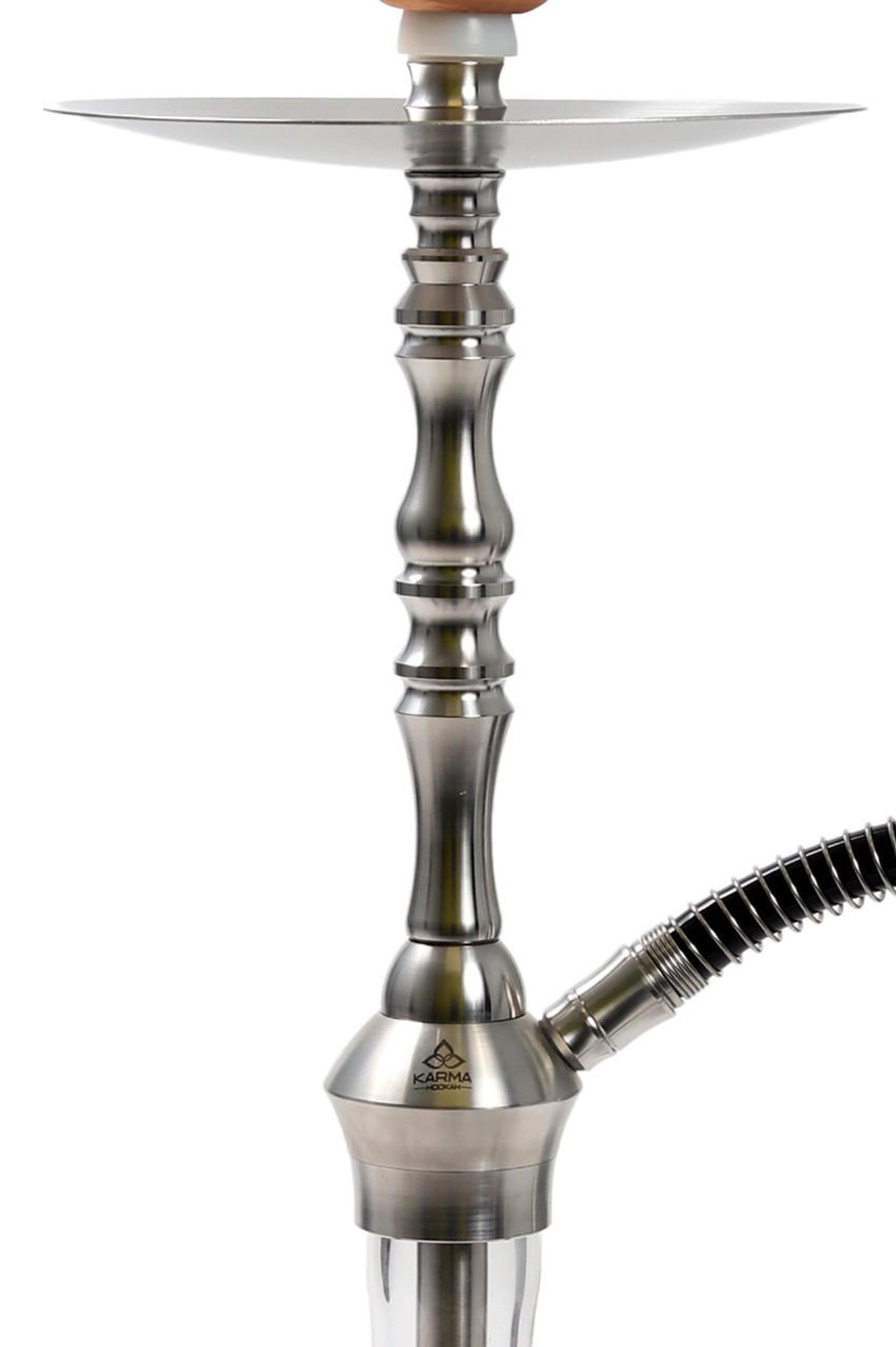 Karma Vega Hookah Body Close-Up – Silver