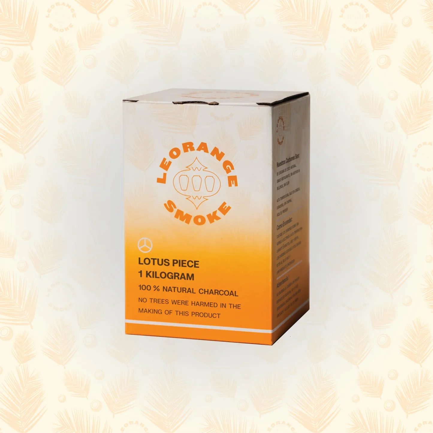 LeOrange Charcoal Lotus Tri-Cut Curved HMD Coals and 26mm Large Cubes
